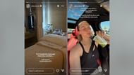 Allison Kuch enjoys first lymphatic massage (Image Source: Kuch/IG)